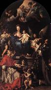 Carlo Maratti Madonna and Child Enthroned with Angels and Saints Germany oil painting artist